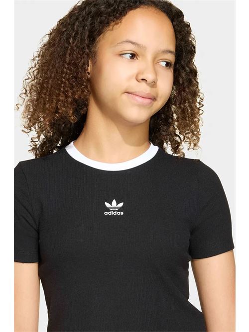 tight t-shirt ADIDAS ORIGINAL | KE2496BLACK